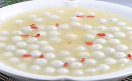 Rice Ball Sweet Soup