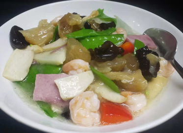 Beef Tendon with Triple Jewel