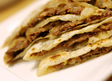 Beef with Scallion Pancake