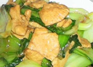 Chicken with Baby Bok-Choy