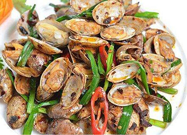 Clam with Black Bean Sauce