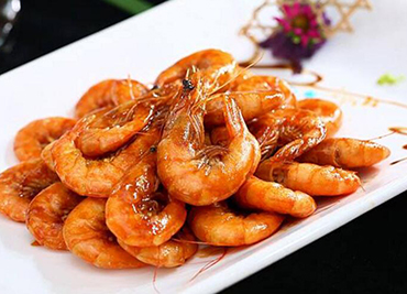 Shrimp in Shanghai Style