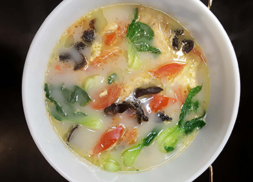 Home Vegetable Egg Soup