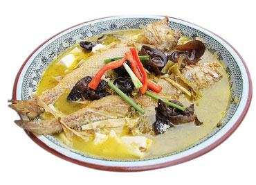 Whole Yellow Croaker Soup