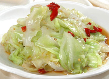 Sauteed Spicy Cabbage