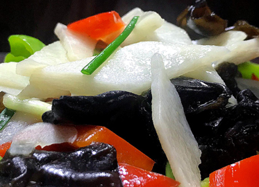 Yam with Mixed Vegetable